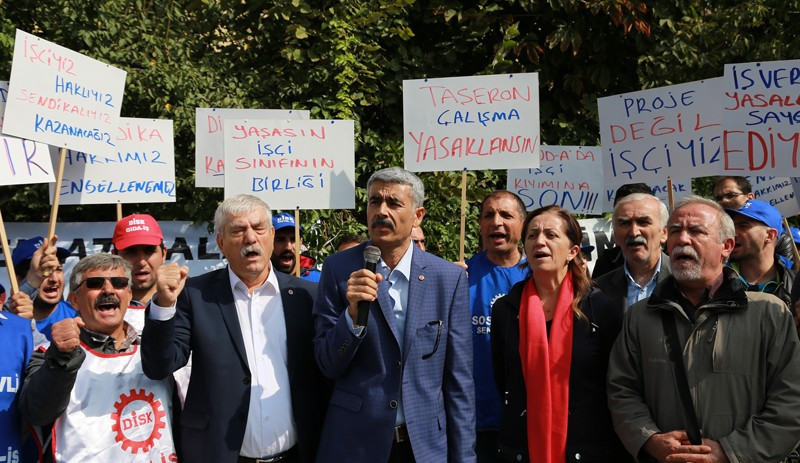 'Kod-A işçileri direniş sokağı' - Resim : 1