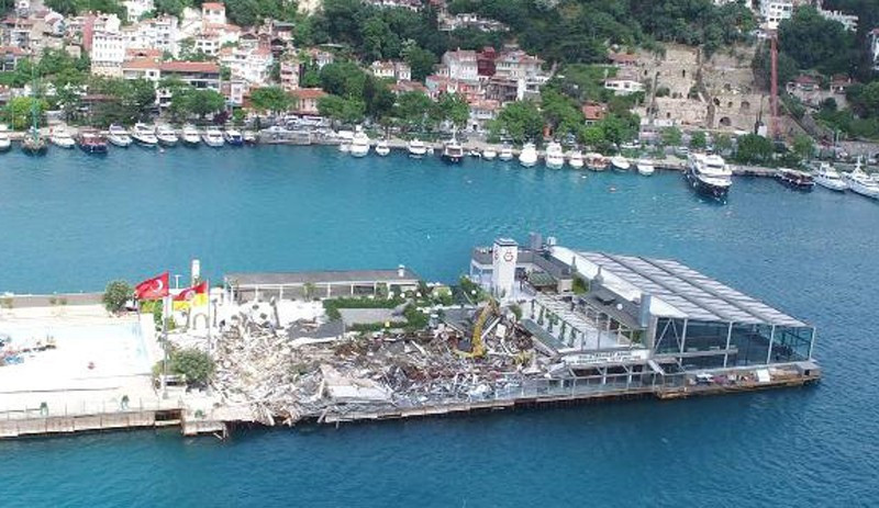 Galatasaray Adası yapılaşmasında yıkım - Resim : 1