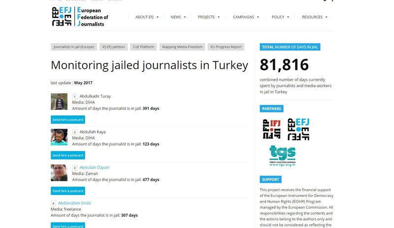 Gazeteciler Federasyonu'ndan kartpostal kampanyası - Resim : 1