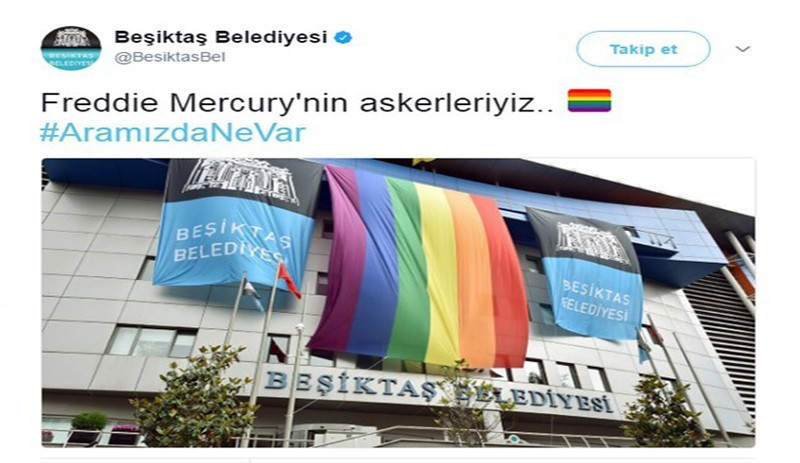 Beşiktaş Belediye Başkanı, Onur Haftası mesajı için özür diledi - Resim : 1