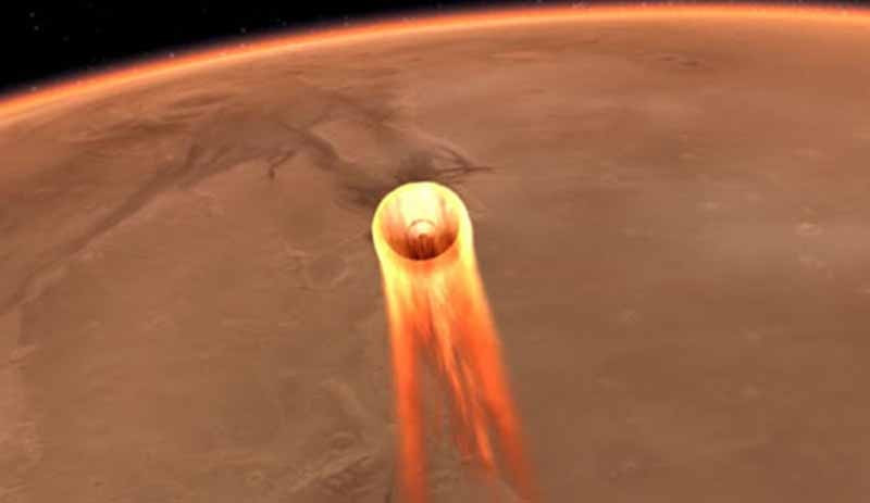 NASA'nın keşif aracı InSight Mars'a indi - Resim : 1
