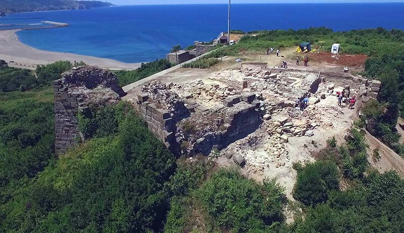 Teion antik kenti 12 yıl sonra havadan görüntülendi - Resim : 1