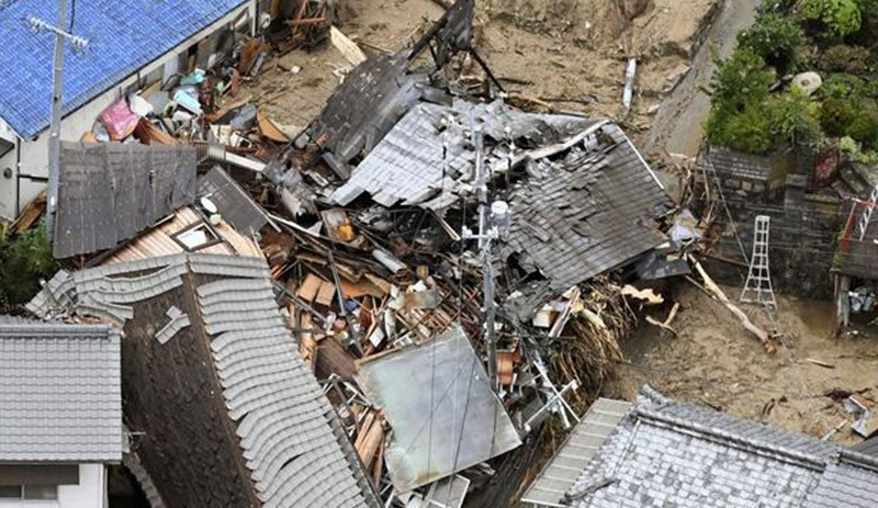 Japonya'yı sel vurdu: 81 ölü, 80 kayıp - Resim : 3