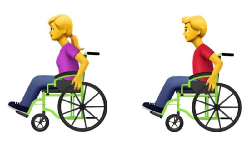 Apple'dan engelli bireyler için 13 yeni emoji - Resim : 1