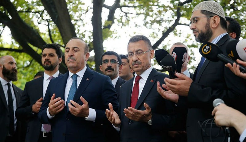 Oktay ve Çavuşoğlu Yeni Zelanda'daki o camiye gitti - Resim : 2