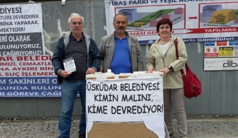 Tarikata teslim edilen parkta jet hızıyla inşaat - Resim : 1
