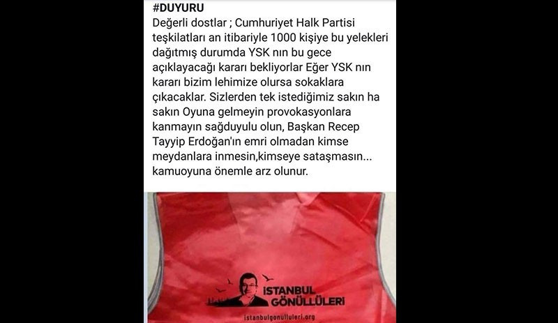 CHP provokasyon uyarısı yaptı, sorumluları istedi - Resim : 1