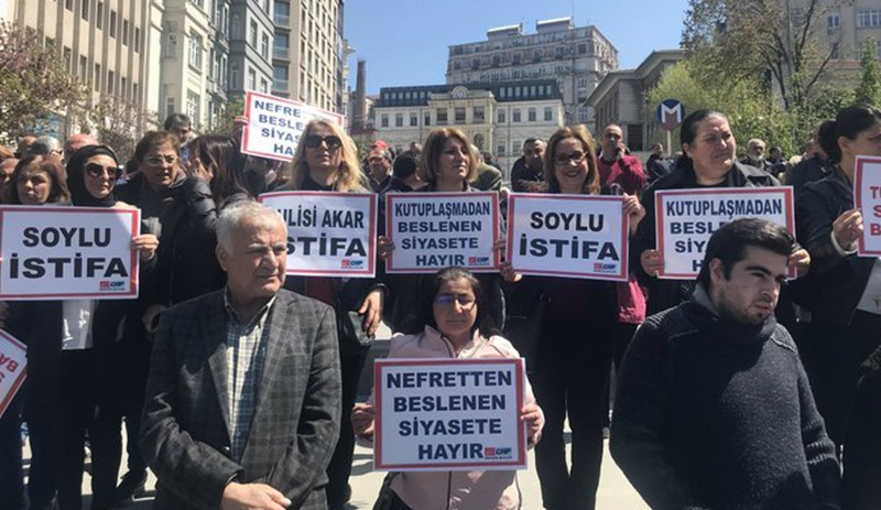 Kılıçdaroğlu'na saldırı protesto edildi - Resim : 2