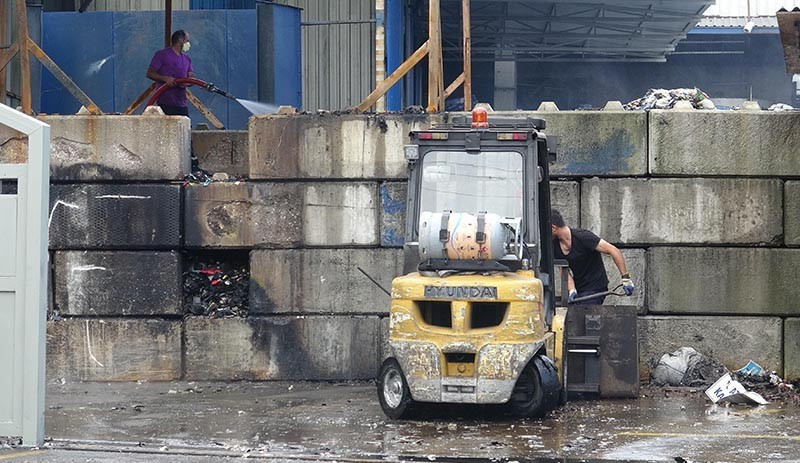 Kocaeli'deki organize sanayi bölgesinde patlama - Resim : 1