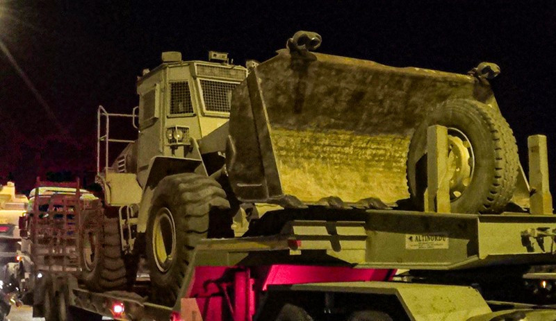 Suriye sınırına askeri iş makinesi sevkiyatı - Resim : 2