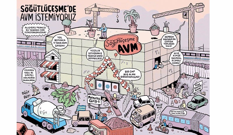 Kadıköy Belediyesi'nden karikatürlü AVM tepkisi - Resim: 5