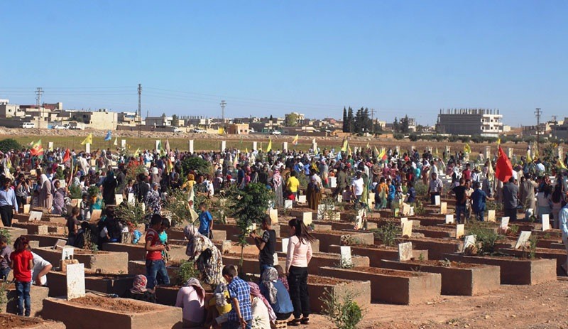 Kobani’de hüznün ve sevincin bayramı - Resim: 5