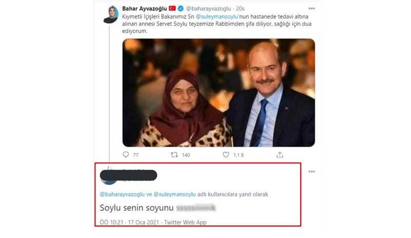 Soylu, annesine hakaret eden kişinin tutuklanmamasına tepki gösterdi: Bakan olsam ne yazar? - Resim : 1