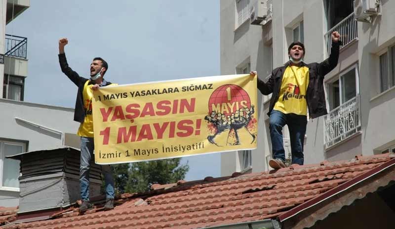 Türkiye'nin dört bir yanında yasaklı meydanlar zorlandı: Her yer Taksim, her yer 1 Mayıs - Resim : 2