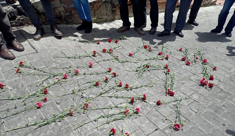 1 Mayıs 1977'de hayatını kaybedenler Kazancı Yokuşu'nda anıldı - Resim : 3