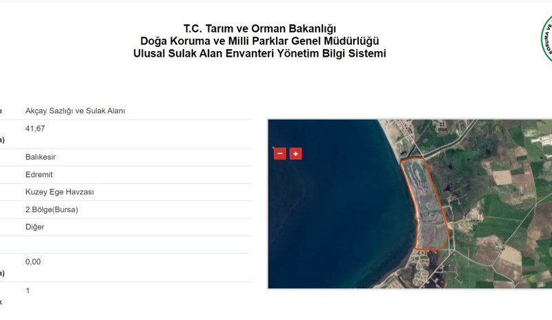 Kuzey Ege Havzası’nın önemli sulak alanlarından bir kısmı sessizce kayıtlardan silindi - Resim : 1