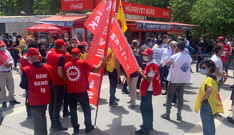 Emekçiler Diyarbakır'dan seslendi: 4 hafta çarklar durdurulsun - Resim : 1