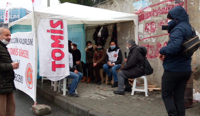 'Bu dönemde böyle bir direniş tüm işçilere örnek olmalı' - Resim : 2