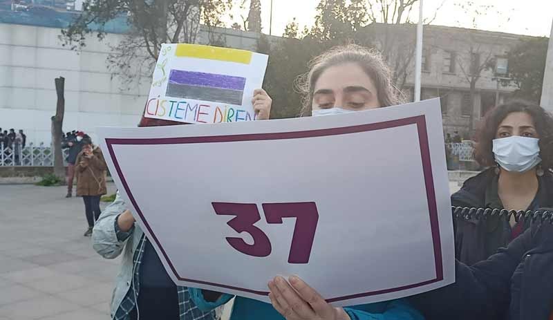 Kadınlar, İstanbul Sözleşmesi için sokakta: Sözleşmenin feshedilmesine karşı ses çıkar - Resim : 1