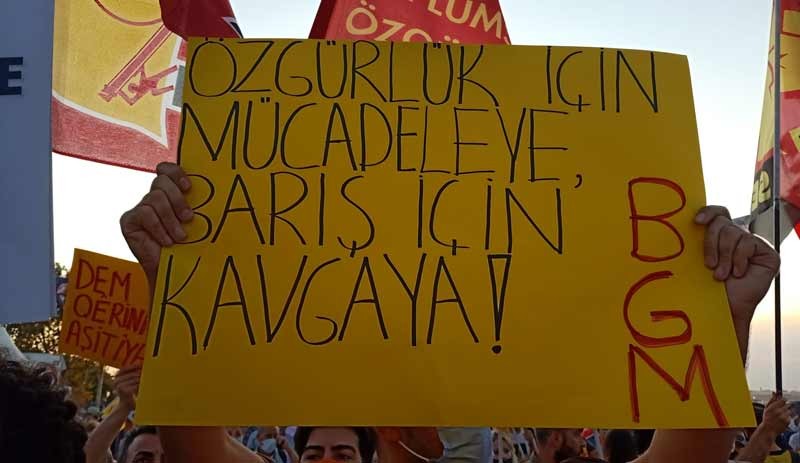 Emek, Barış ve Demokrasi Güçleri 'Dünya Barış Günü' için bir araya geldi - Resim : 1