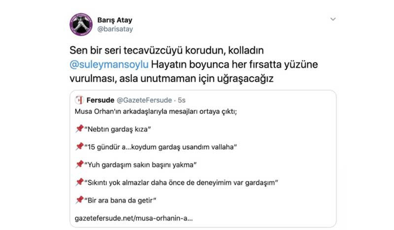 Süleyman Soylu'dan Barış Atay'a hakaret - Resim : 1