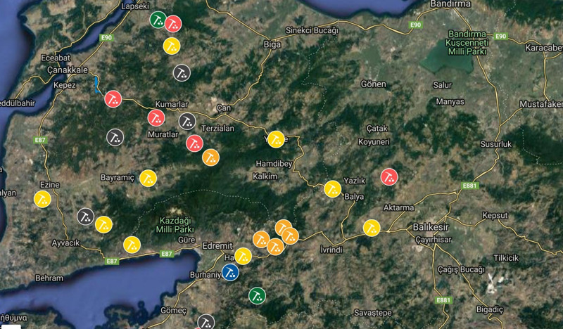 Kanada'da Çanakkale'yi altın madeni fuarında pazarladılar, 30 ayrı altın madeni ruhsatı verdiler - Resim : 1
