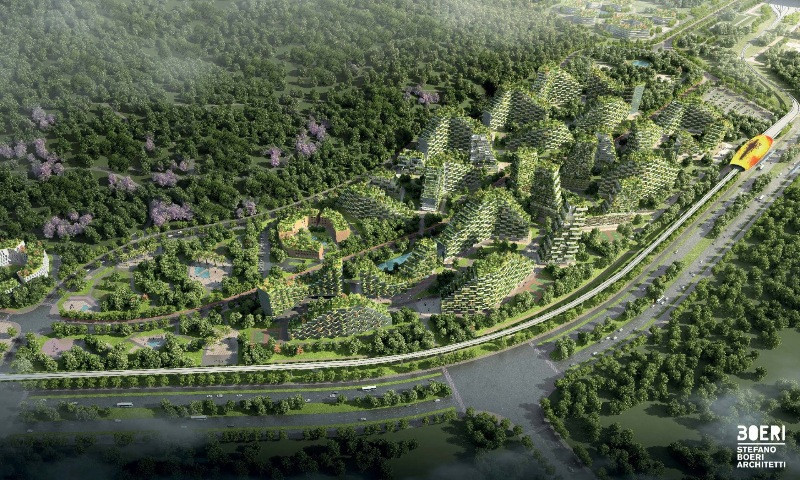 İlk orman kentinin Çin'de ve 2020'de inşa edilmesi planlanıyor - Resim: 6