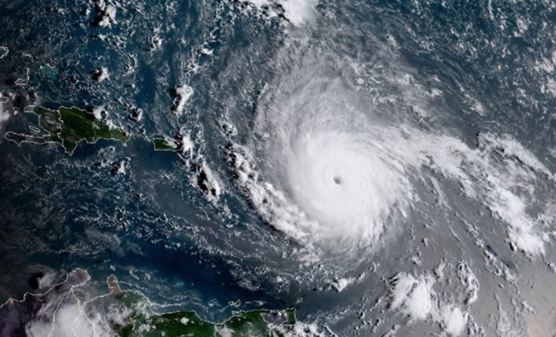 Uzaydan Irma, Jose ve Katie kasırgaları - Resim: 12