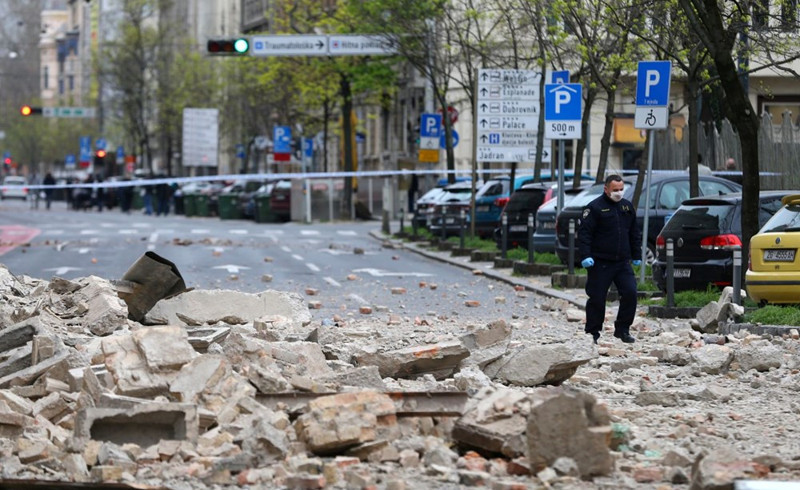 Hırvatistan'da deprem: 1 ölü - Resim : 1