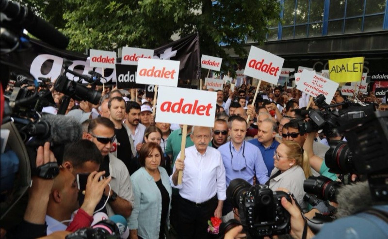 Kılıçdaroğlu'nun 'Adalet Yürüyüşü'nden kareler - Resim: 27