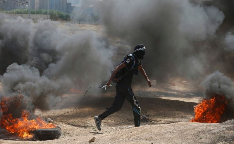 Gazze'deki protestolar katliama dönüştü - Resim: 14