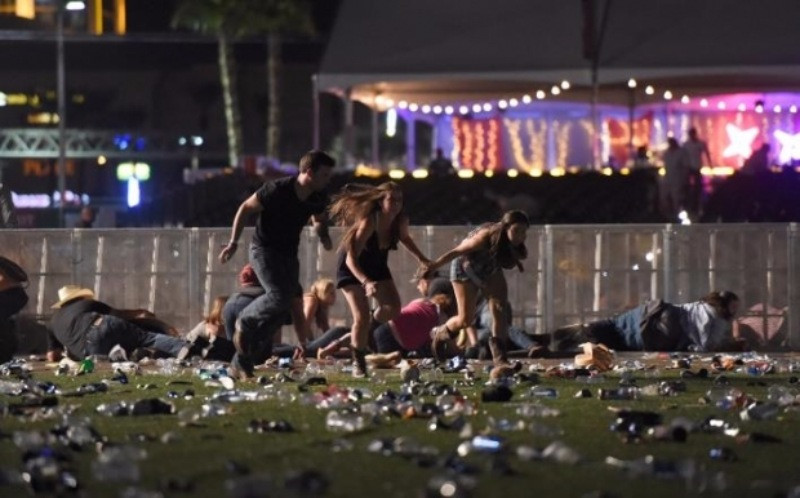 Las Vegas'taki konser saldırısından fotoğraflar - Resim: 10