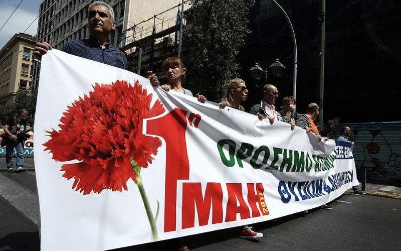 Fotoğraflarla dünyada 1 Mayıs - Resim: 30