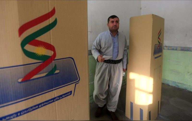 Irak Kürdistanı sandık başında - Resim: 12