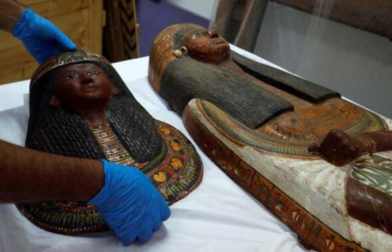 Mısır'daki 'lanetli' Sennedjem mumyası açıldı - Resim: 2