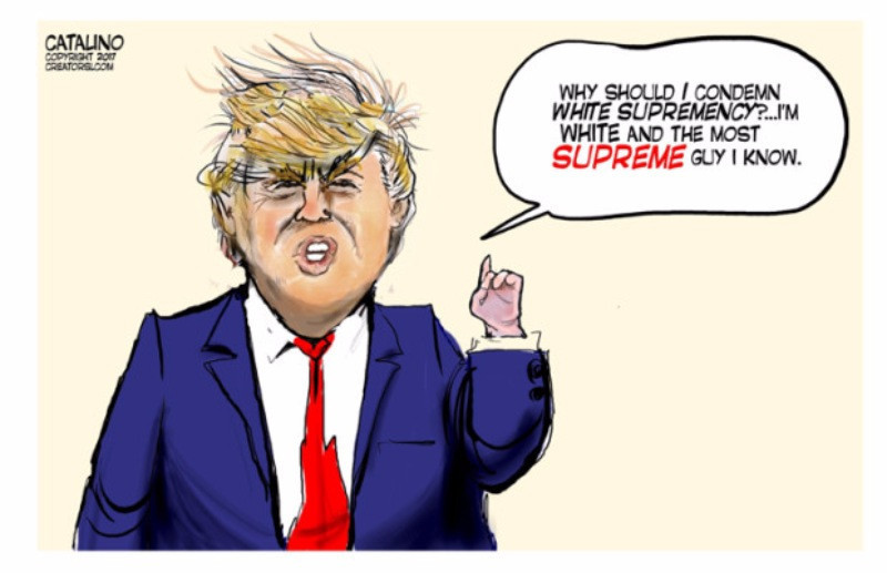 Karikatüristler Trump'ı böyle resmetti - Resim: 15