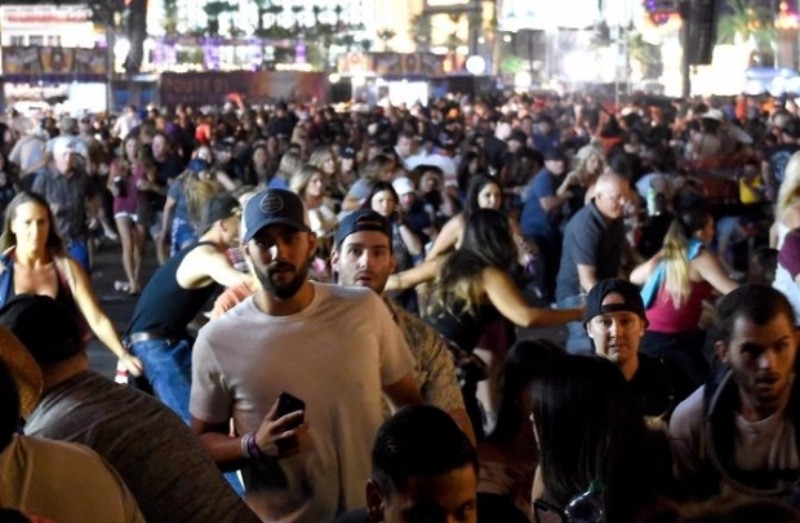 Las Vegas'taki konser saldırısından fotoğraflar - Resim: 16