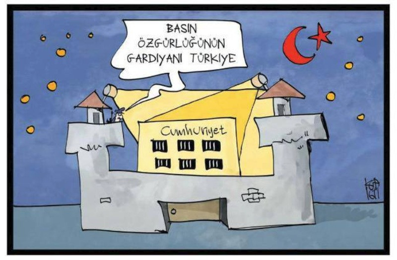 Çizerlerden Musa Kart'a destek karikatürleri - Resim: 26
