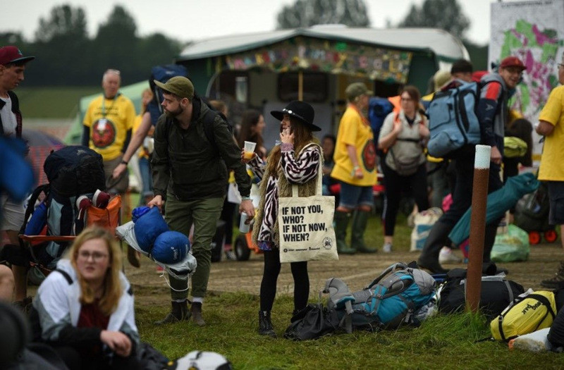Game of Thrones yıldızları Glastonbury Festivali'nde ortaya çıktı - Resim: 8
