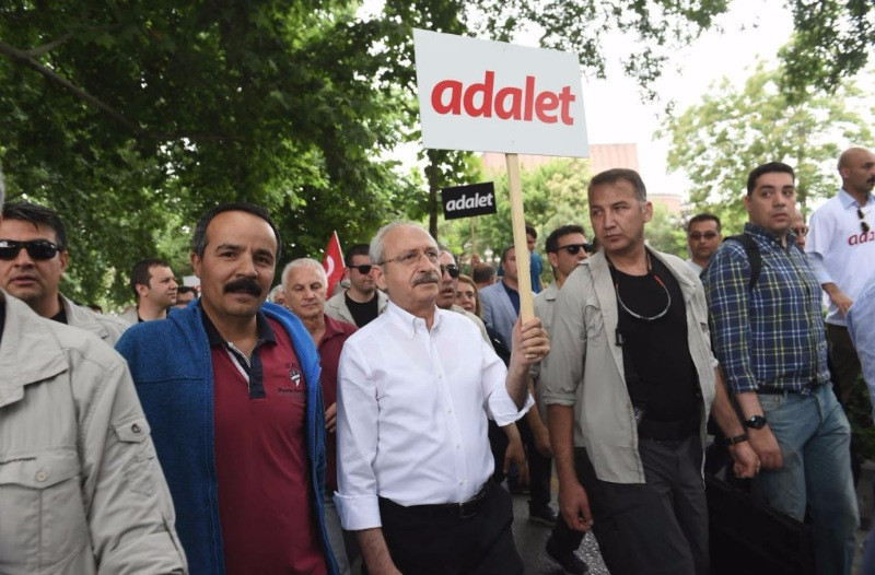 Kılıçdaroğlu'nun 'Adalet Yürüyüşü'nden kareler - Resim: 67