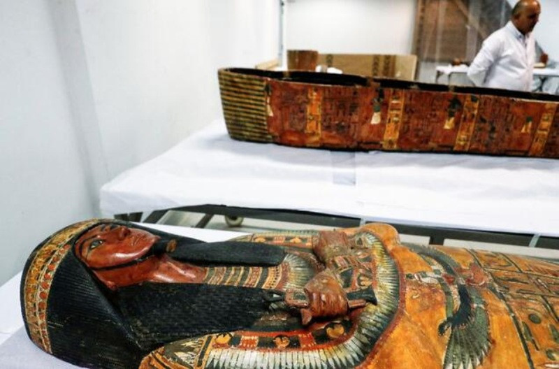 Mısır'daki 'lanetli' Sennedjem mumyası açıldı - Resim: 3