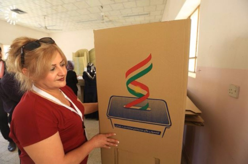 Irak Kürdistanı sandık başında - Resim: 3