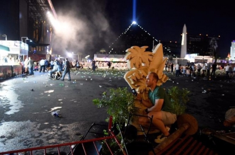 Las Vegas'taki konser saldırısından fotoğraflar - Resim: 14