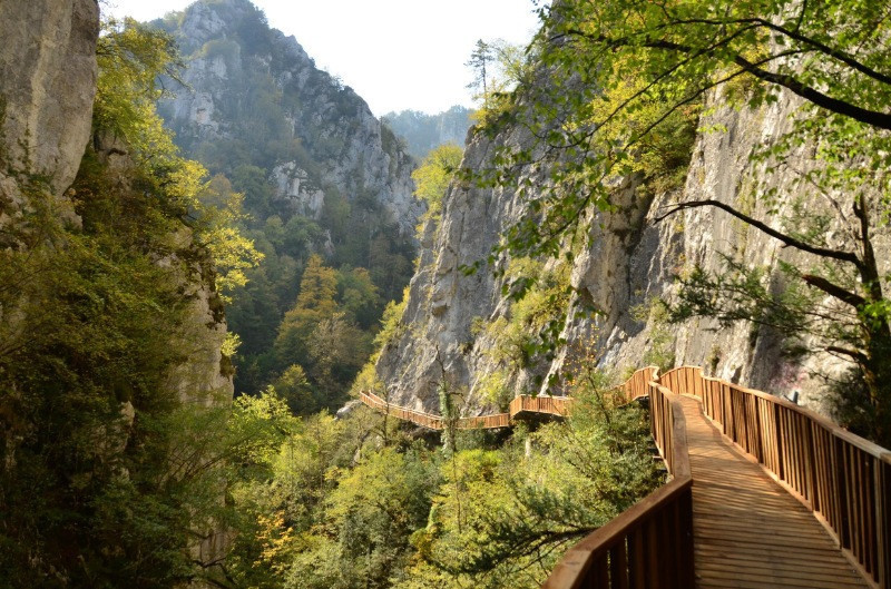 Horma Kanyonu'na yürüyüş yolu - Resim: 3