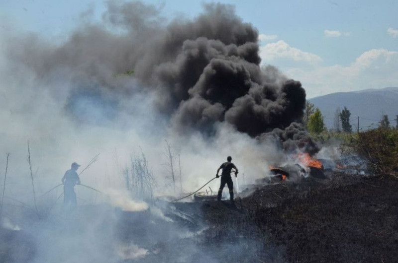 Fotoğraflarla Yunanistan yangını - Resim: 4