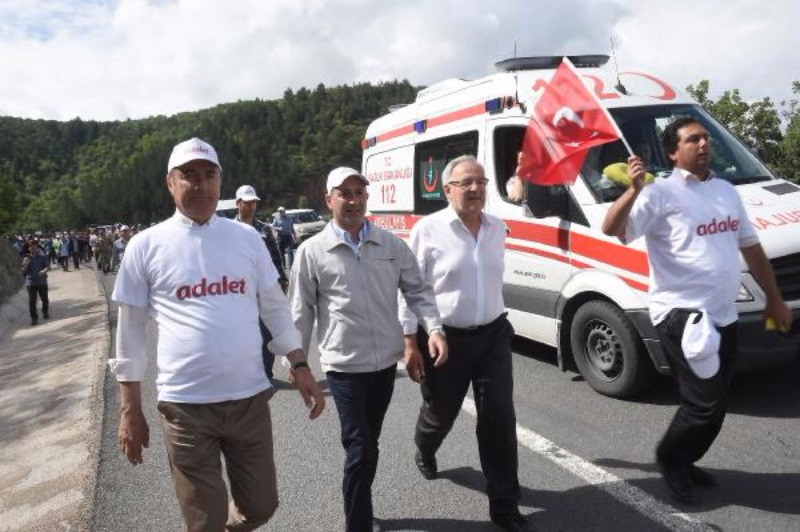 Adalet yürüyüşü 5. gününde - Resim: 10