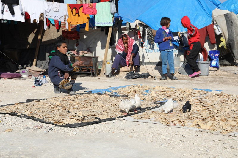 Fotoğraflarla Ayn İsa Mülteci Kampı'nda yaşam - Resim: 17