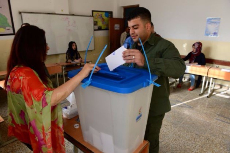 Irak Kürdistanı sandık başında - Resim: 2