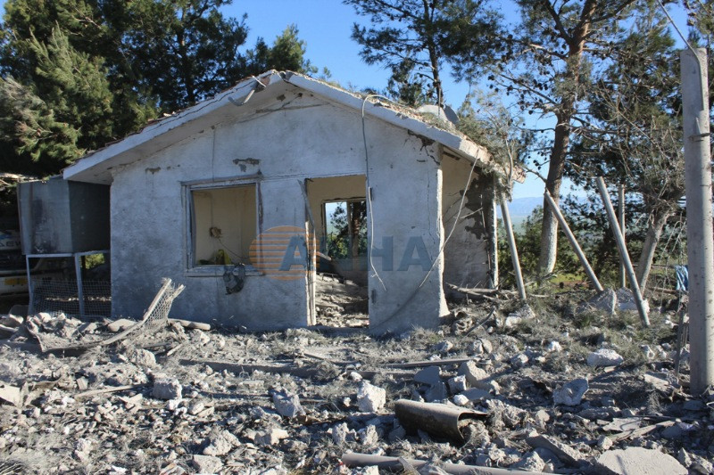 Rojava'da bombalanan bölgeden ilk kareler - Resim: 10