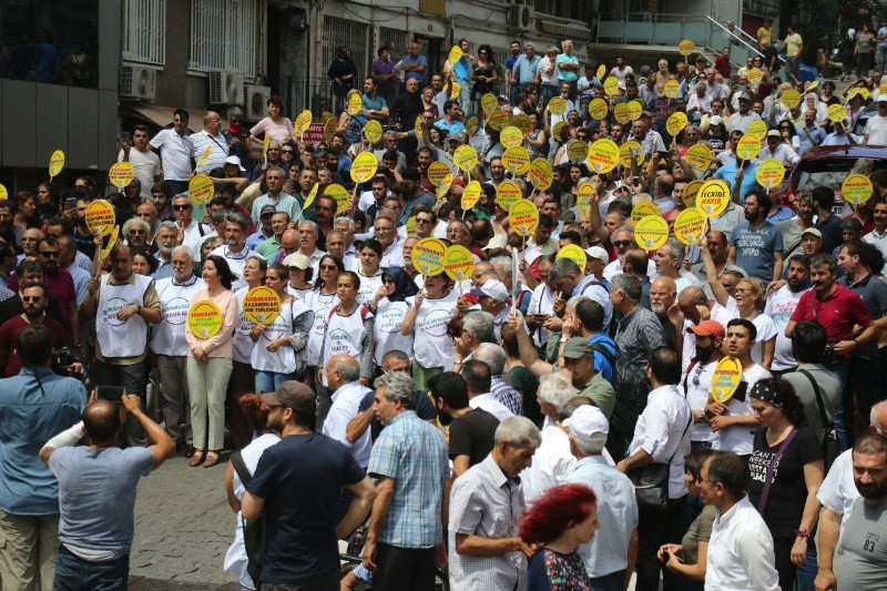 Vicdan ve Adalet Nöbeti'nden kareler - Resim: 48